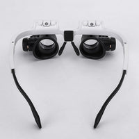 HD Lesebrille mit LED-Beleuchtung und wechselbaren Gläsern - Optiview