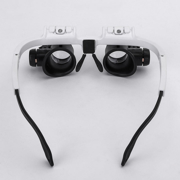 HD Lesebrille mit LED-Beleuchtung und wechselbaren Gläsern - Optiview
