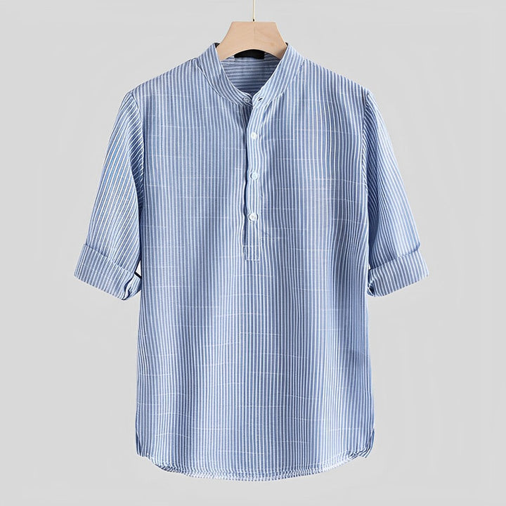Herren Sommerhemd mit modernem Schnitt – Cas