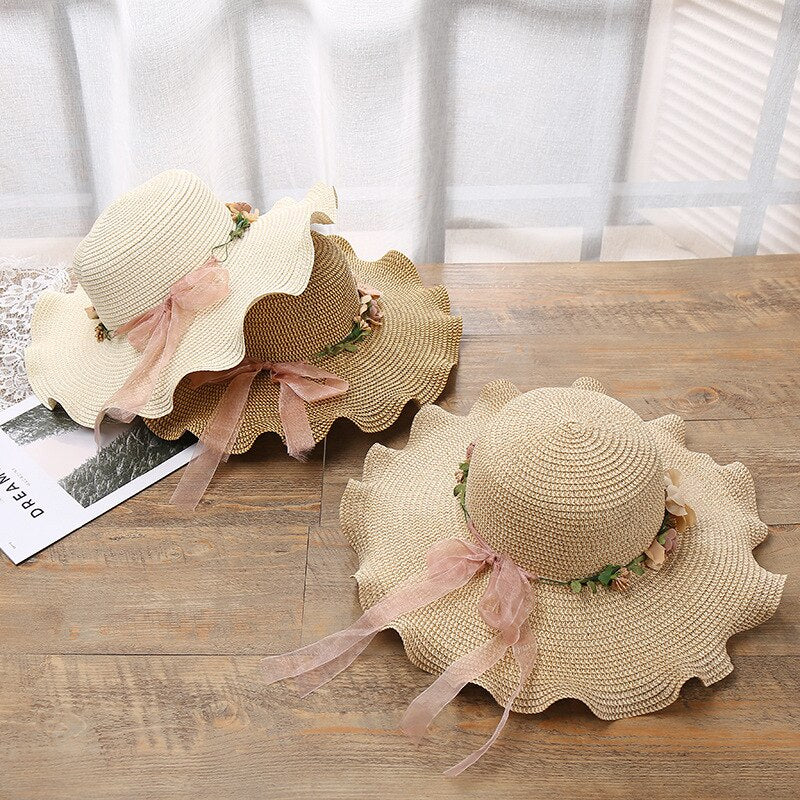 Sommerhut mit Blumenmuster – Liora