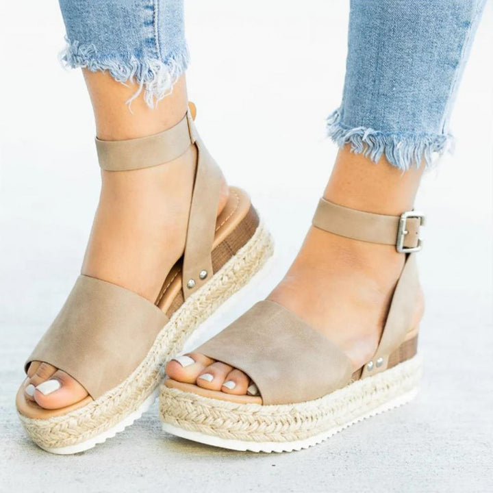 Trendy Damen Espadrille Sommerschuhe – Liv