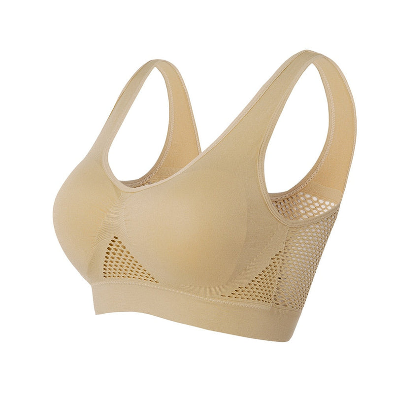 Atmungsaktiver Mesh-Sport-BH – Sofia