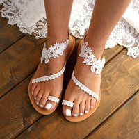 Weiße Damen Sommerschuhe – Sophie