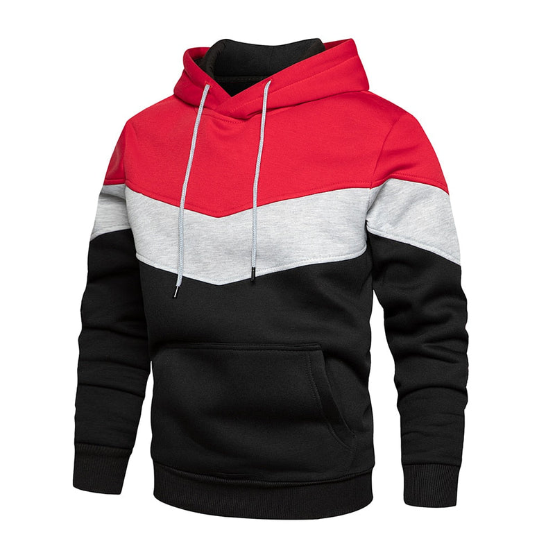 Herren Kapuzenpullover aus Baumwoll-Polyester-Mix – Darius