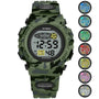 Wasserdichte digitale Kinderarmbanduhr mit LED-Display – Livano