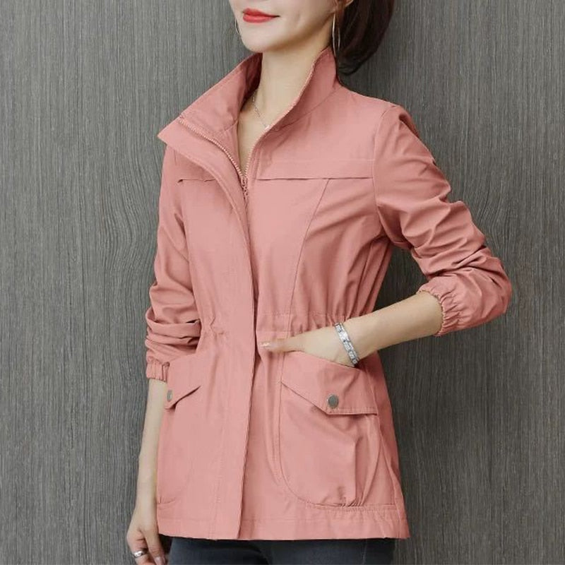 Damen Übergangsjacke mit Stehkragen – Marielle