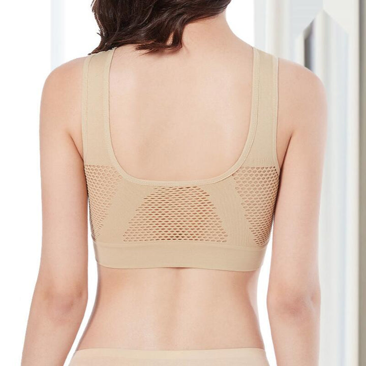 Atmungsaktiver Mesh-Sport-BH – Sofia