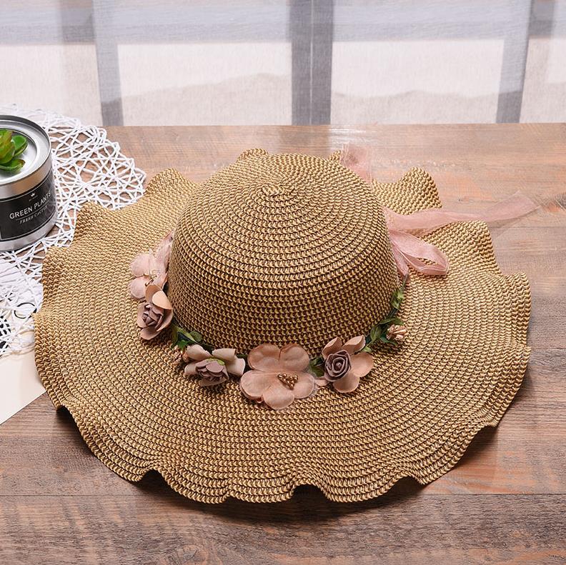 Sommerhut mit Blumenmuster – Liora
