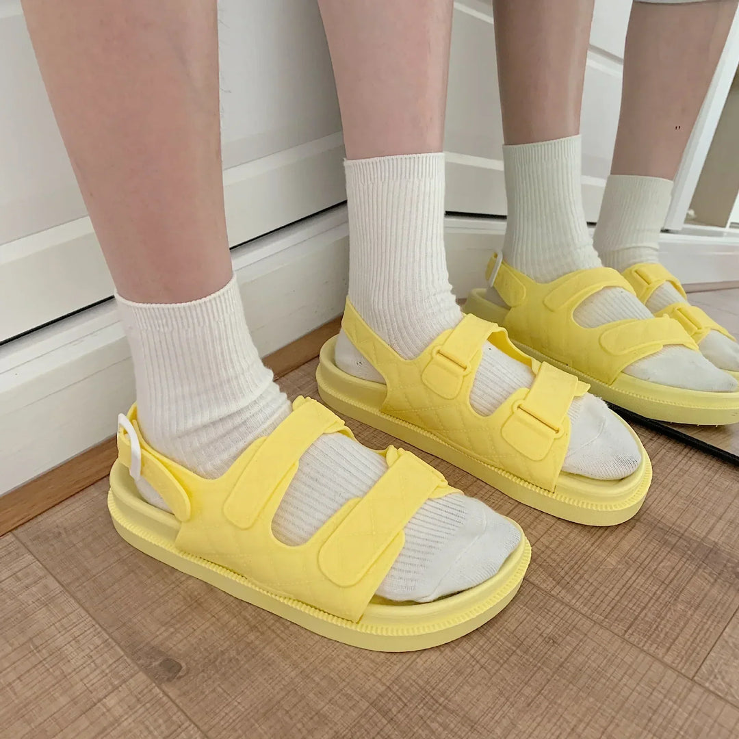 Trendige Plateau-Sandalen im Koreanischen Stil für Damen – Alina