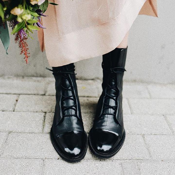 Herbstliche Vintage Damen Stiefeletten – Marvella