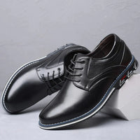 Orthopädische Leder Herrenschuhe – Finn