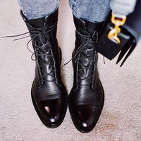 Herbstliche Vintage Damen Stiefeletten – Marvella