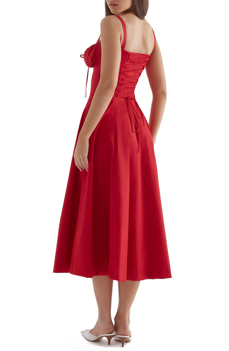 Büstier Sommerkleid mit Taillenkorrektor - Isabella