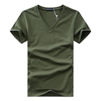 Slim Fit V-Ausschnitt T-Shirt Herren – Bequem & Alltagstauglich – Jonas