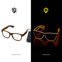 Leuchtende Neonbrille - LumaGlow
