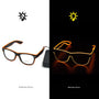 Leuchtende Neonbrille - LumaGlow