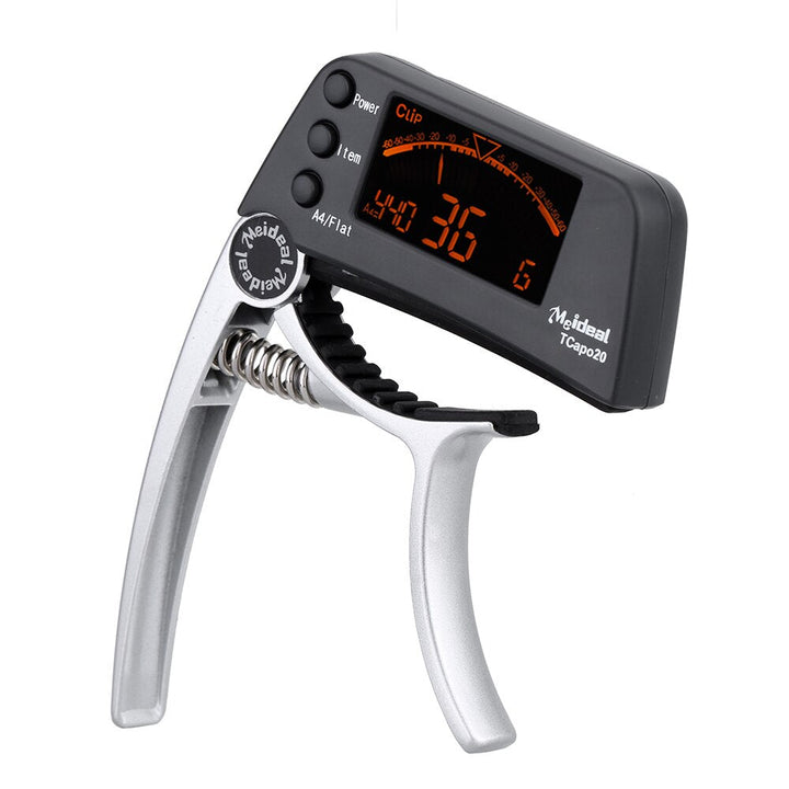 2-in-1 Gitarre Capo & Tuner – TuneGrip