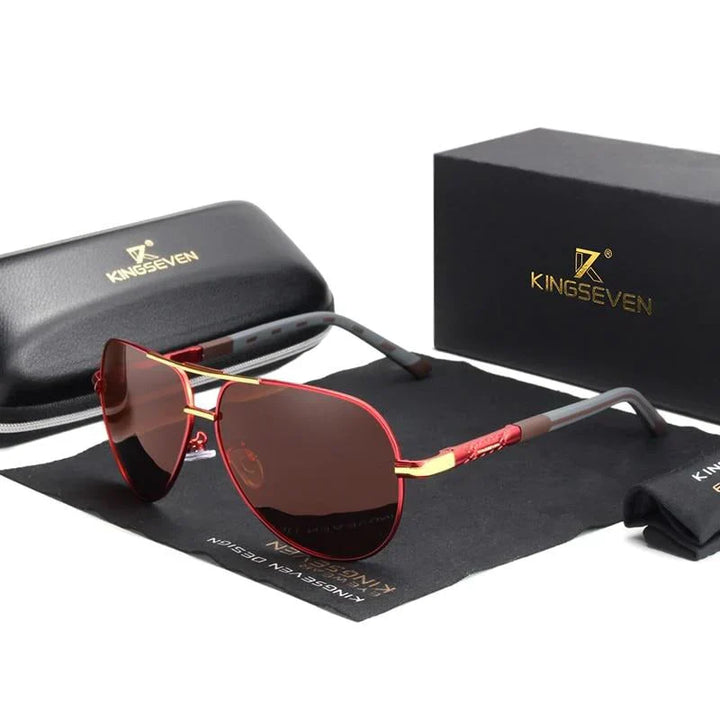 Stilvolle Herren-Sonnenbrille mit UV400 Schutz – Lennart