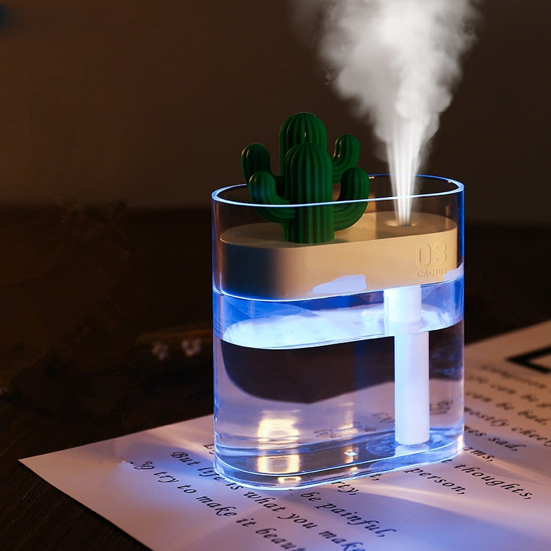Ultraschall-Leiser Luftbefeuchter – CactusMist