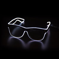 Leuchtende Neonbrille - LumaGlow