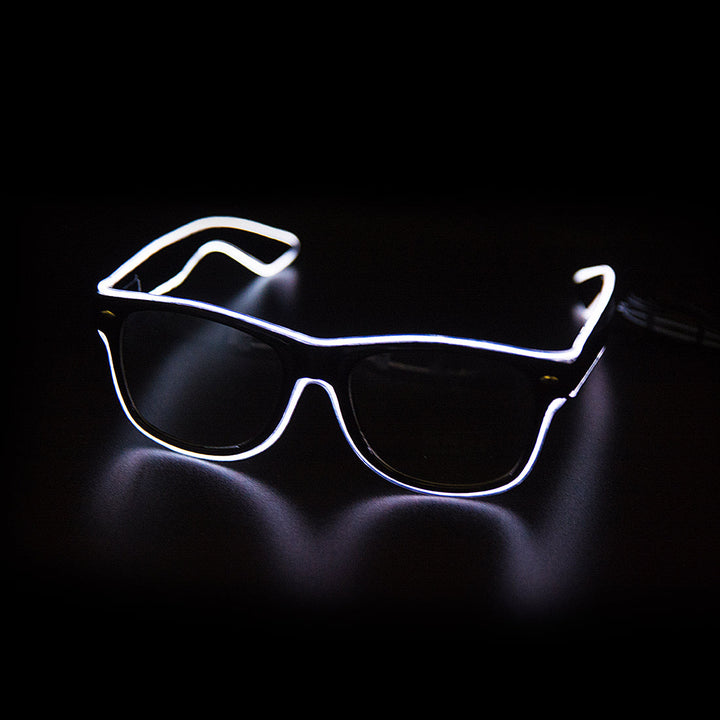 Leuchtende Neonbrille - LumaGlow