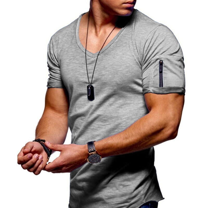 Herren V-Ausschnitt Sportshirt – Mailand