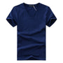 Slim Fit V-Ausschnitt T-Shirt Herren – Bequem & Alltagstauglich – Jonas