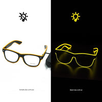 Leuchtende Neonbrille - LumaGlow