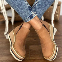 Bequeme Plateau-Stiefeletten - Mira