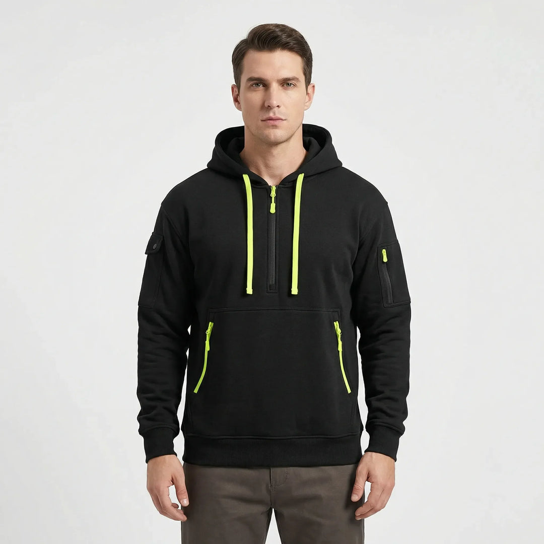 Halbzip Kapuzenpullover Herren - Diego