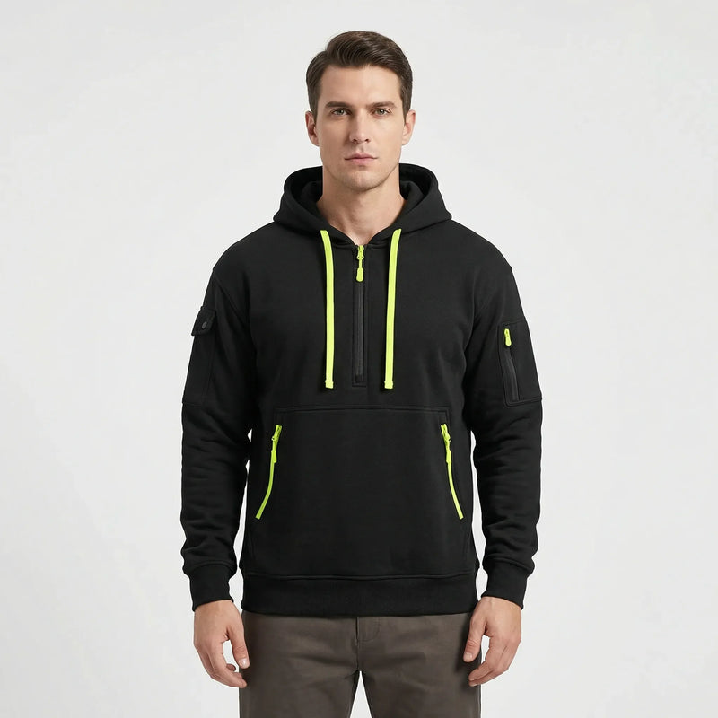Halbzip Kapuzenpullover Herren - Diego