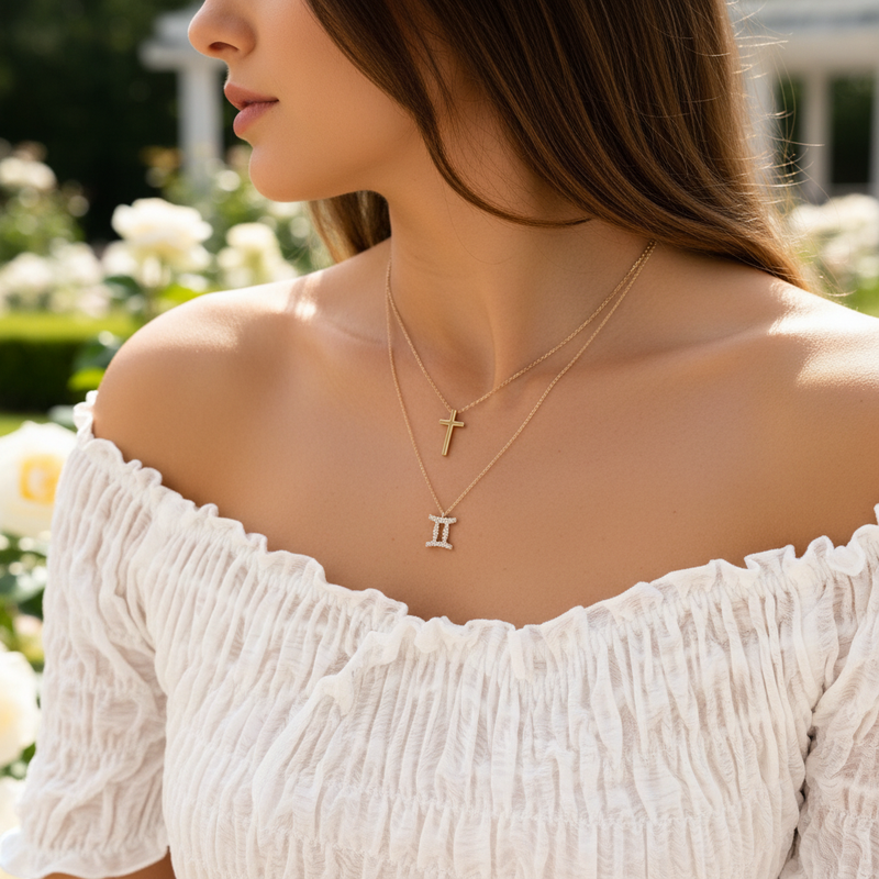 Halskette Mit Kreuz - EternalJewelry