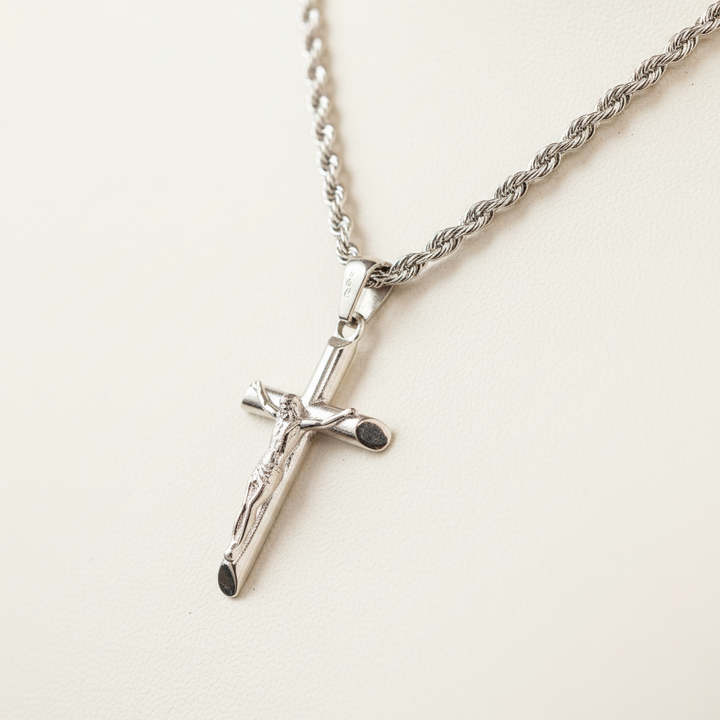 Halskette Mit Kreuz - FaithChain