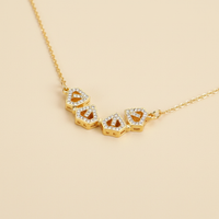 Halskette Mit Zirkonia - DiamondWings