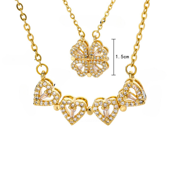 Halskette Mit Zirkonia - DiamondWings