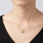 Halskette Mit Zirkonia - DiamondWings