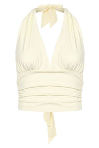 Halter Neck Bodycon Top - Michaela