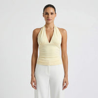 Halter Neck Bodycon Top - Michaela