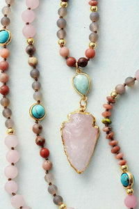 Handgefertigte Edelsteinkette - ProtectionAmulet