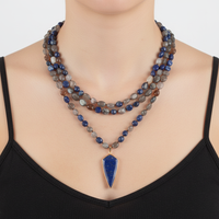 Handgefertigte Edelsteinkette - ProtectiveMala