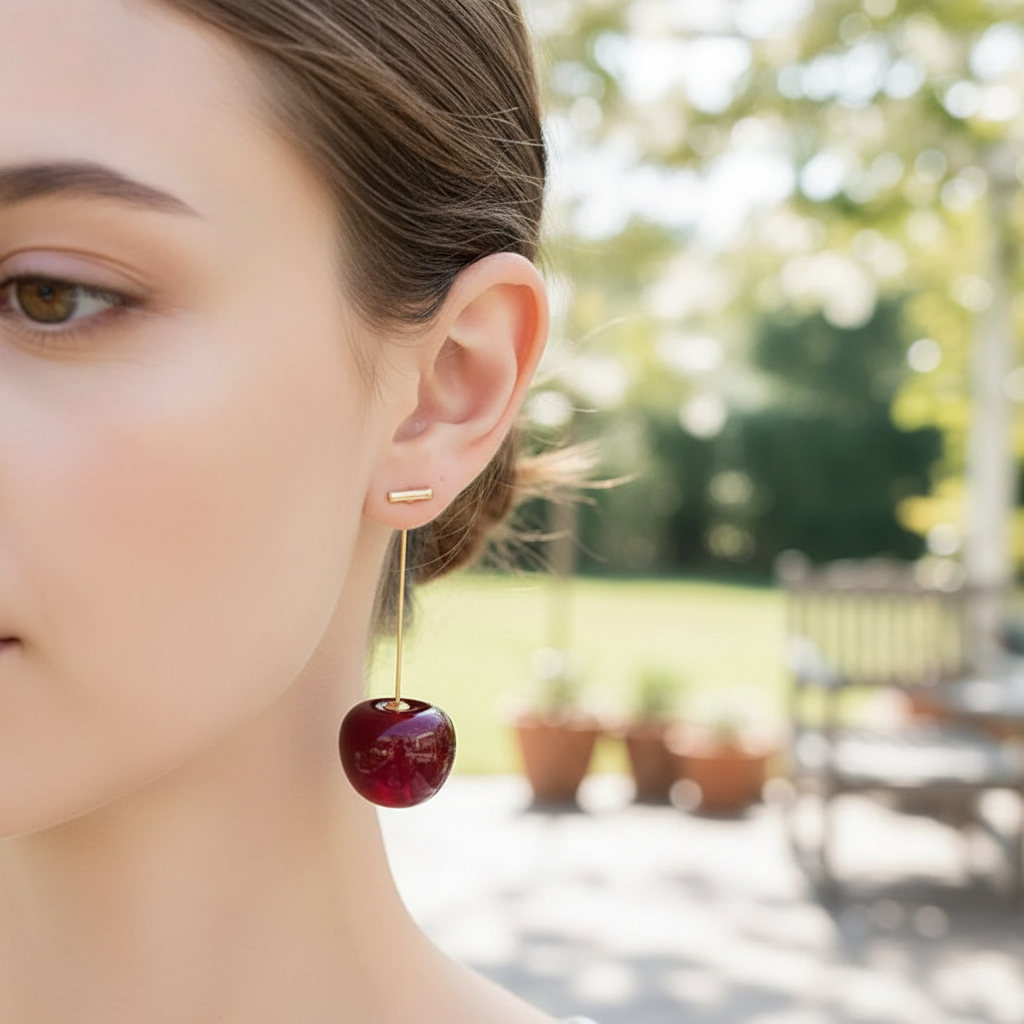 Handgefertigte Ohrringe - FruitEarrings