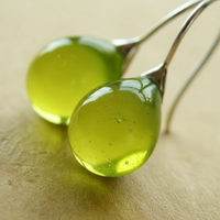 Handgefertigte Ohrringe - OliveGlow