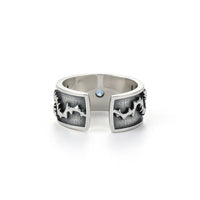 Handgefertigter Silberring - ProtectionRing