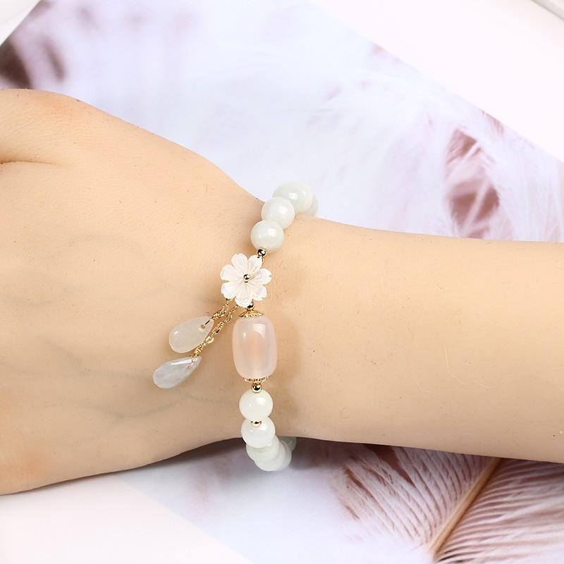 Handgefertigtes Armband - JadeGlow
