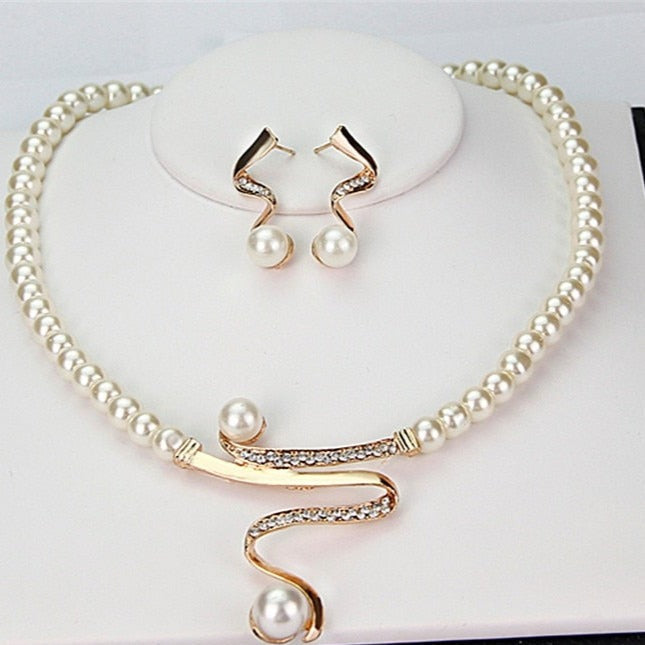 Handgefertigtes Perlen-Set - EleganceSet