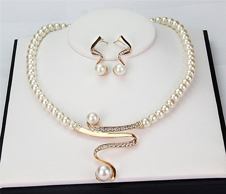 Handgefertigtes Perlen-Set - EleganceSet