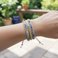 Handgefertigtes Wickelarmband - ChakraWrap