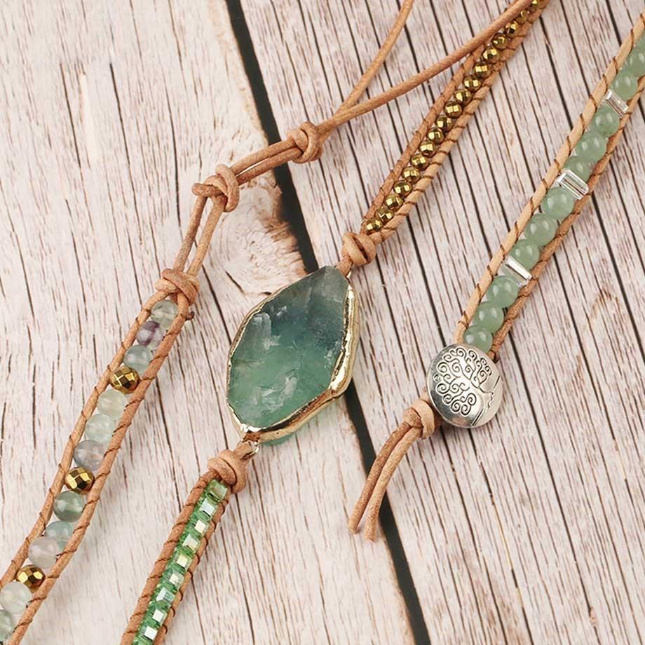 Handgefertigtes Wickelarmband - HarmonyBand