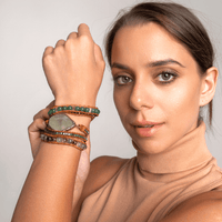 Handgefertigtes Wickelarmband - HarmonyBand