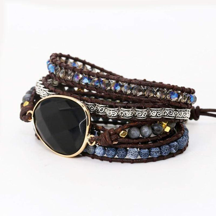 Handgefertigtes Wickelarmband - PowerBand